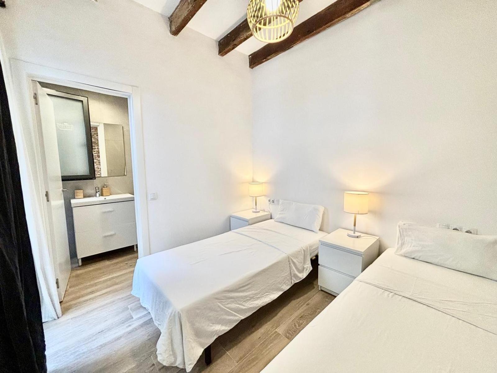 Piso Con Dos Con Camas Dobles Y Terrazas En El Poblenou Apartamento