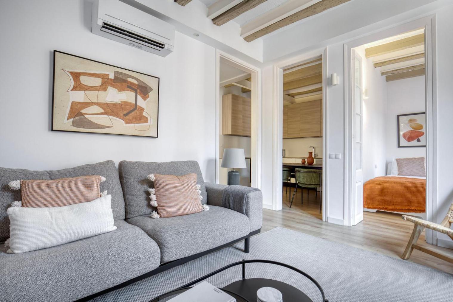 Apartamento Blueground Sarria Nr Old Town Bcn-103