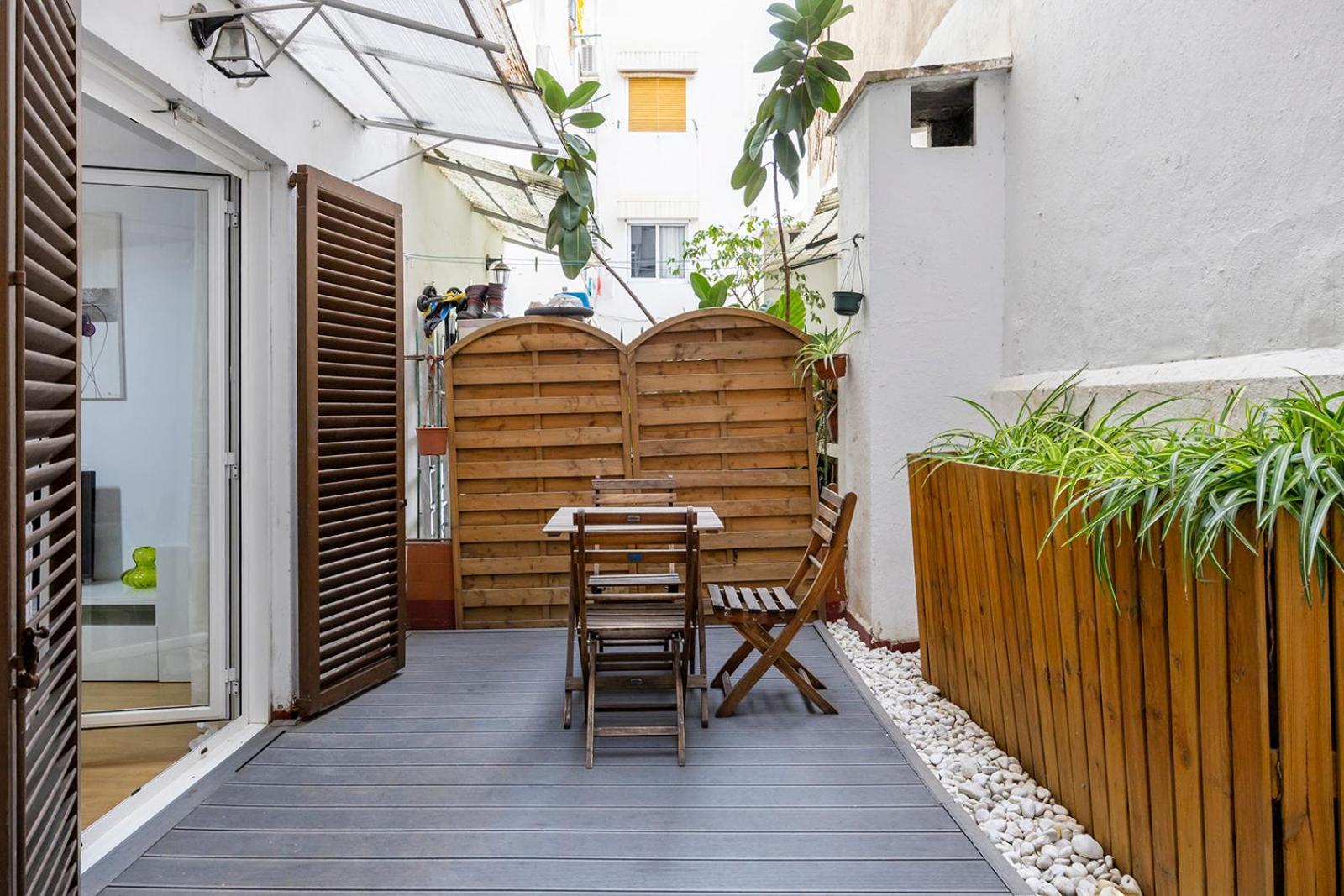 Cozy Terrace In Eixample Apartamento