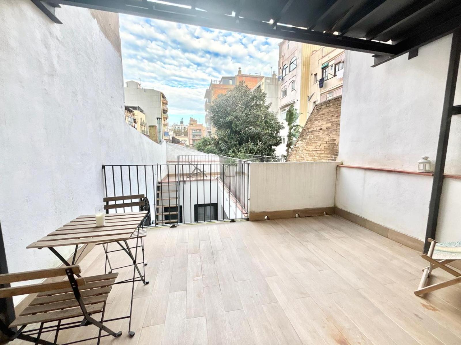 Piso Con Dos Con Camas Dobles Y Terrazas En El Poblenou Apartamento