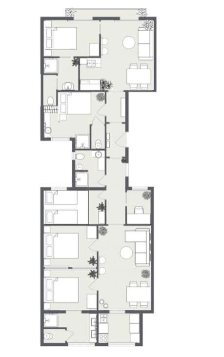 Plaza Catalunya Recently Renovated 5bd-4bth Apartamento Barcelona