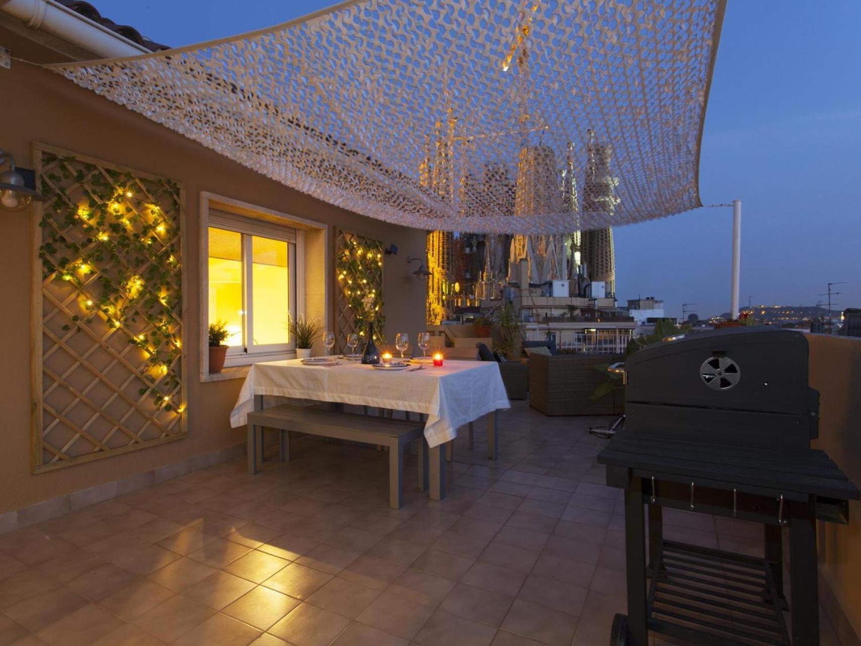A1mar1023 Breathtaking Rooftop In Sagrada Familia Apartment Barcelona