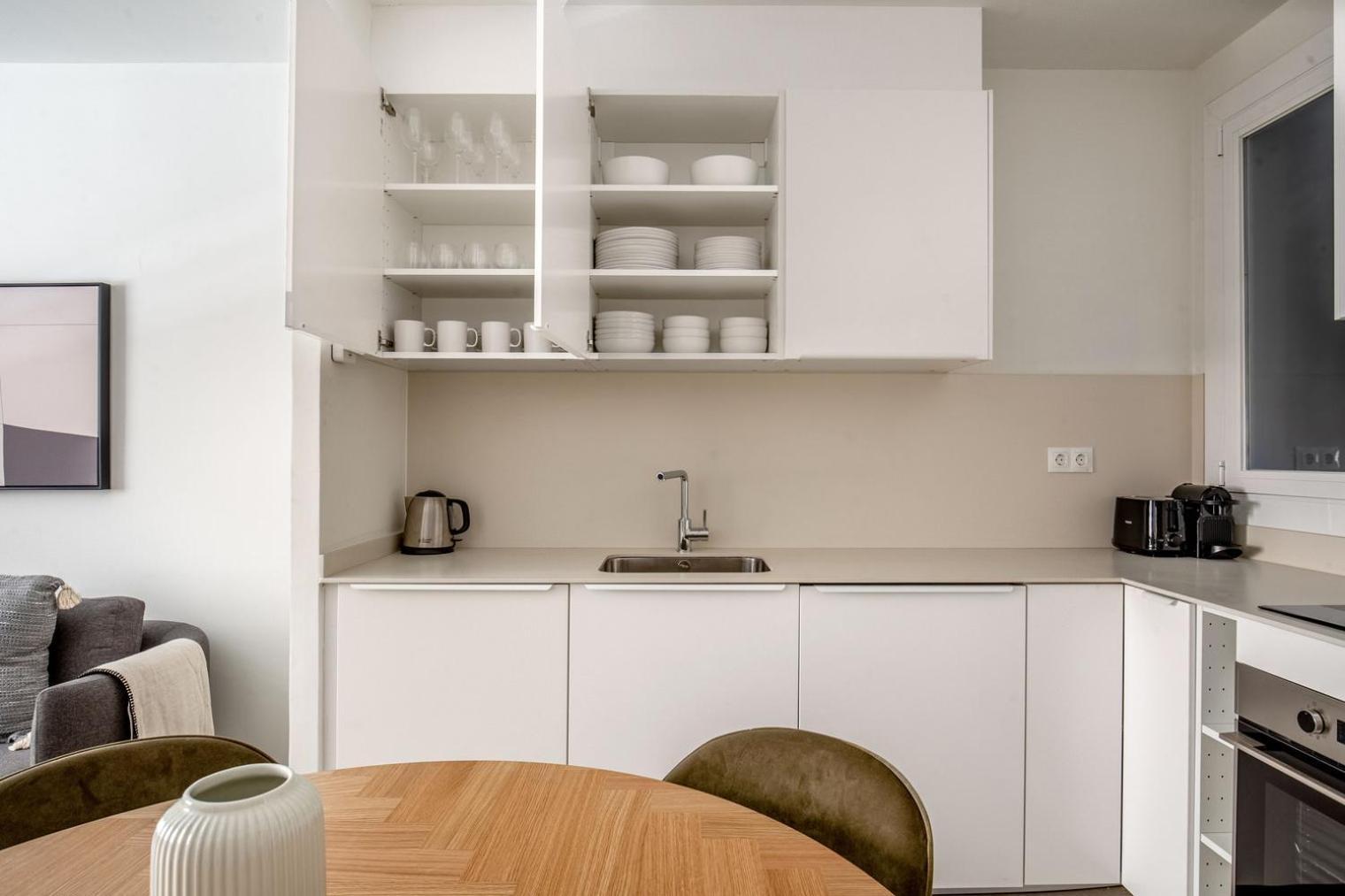 Blueground El Putxet I El Farro Fully Furnished Bcn-133 Apartment