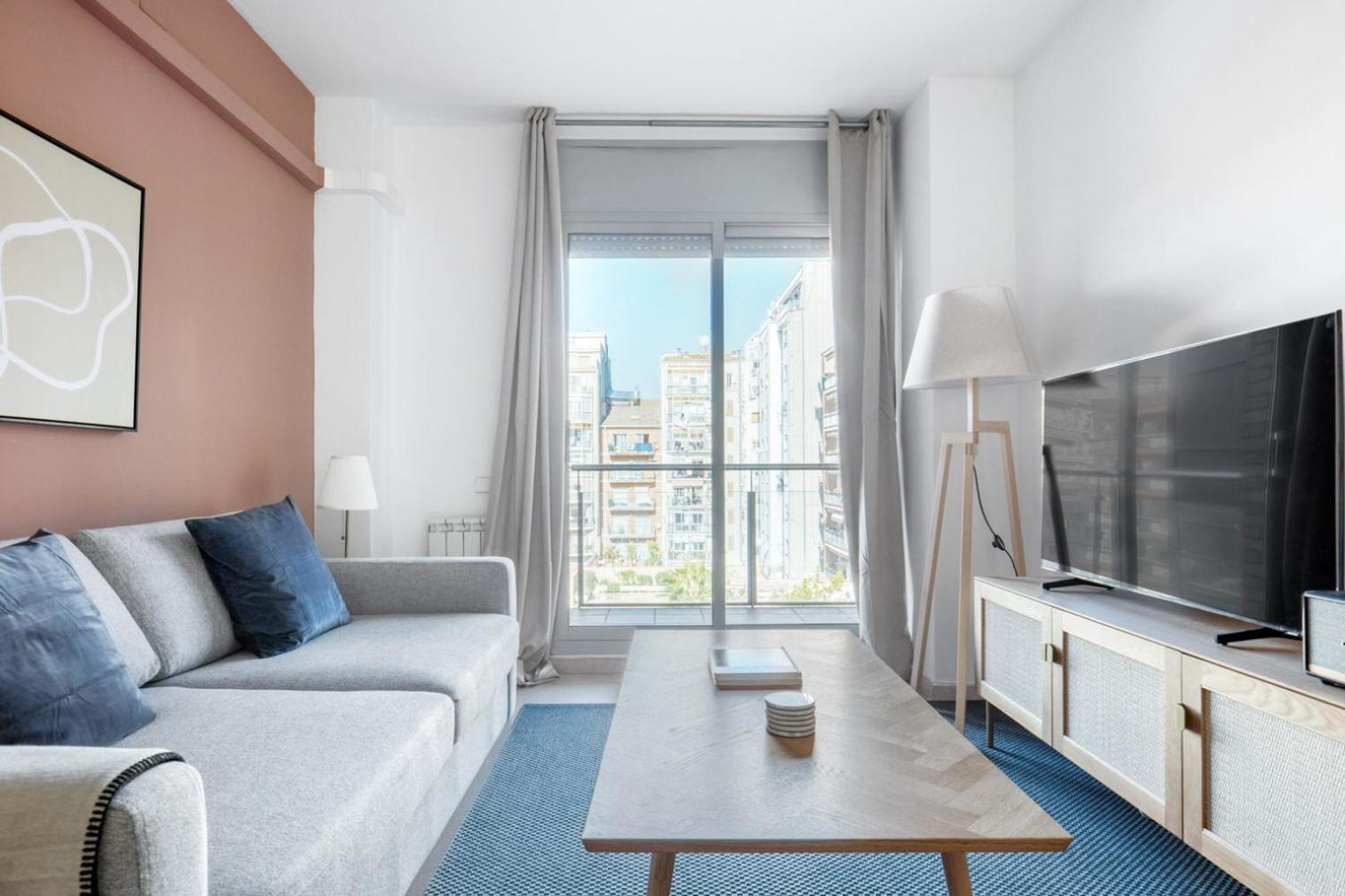 Apartamento Blueground La Olimpica D Poblenou Balcony Bcn-78 *
