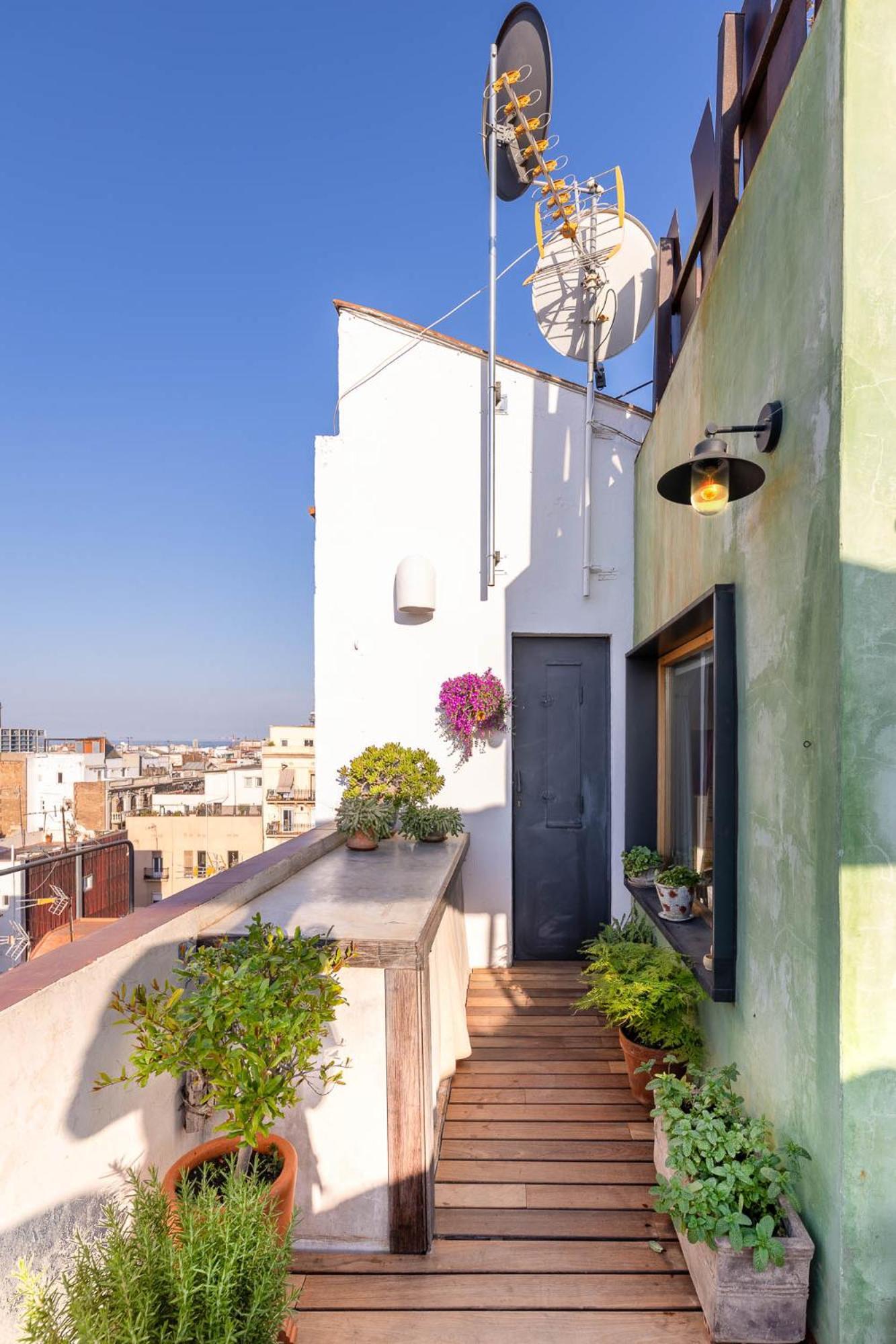 With Terrace Views Of Bcn Barcelona