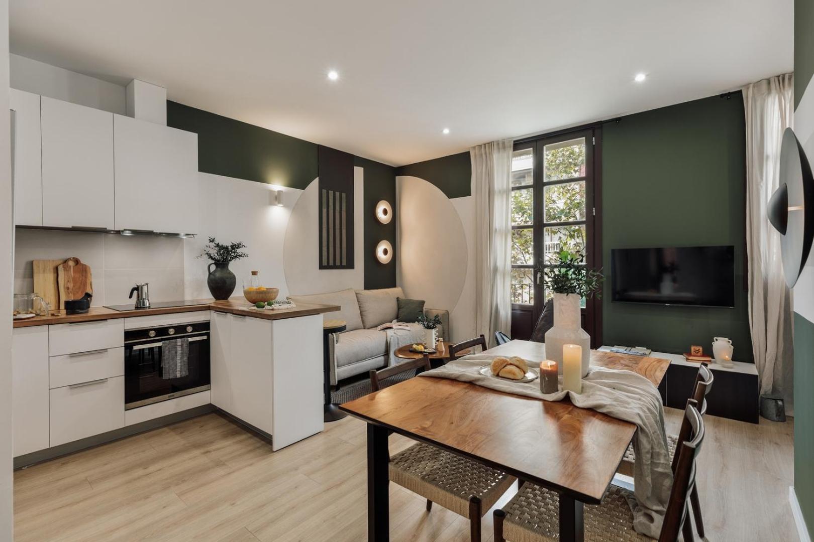 Cinar - 2 Bedrooms And Balcony In Sant Antoni Apartment Barcelona