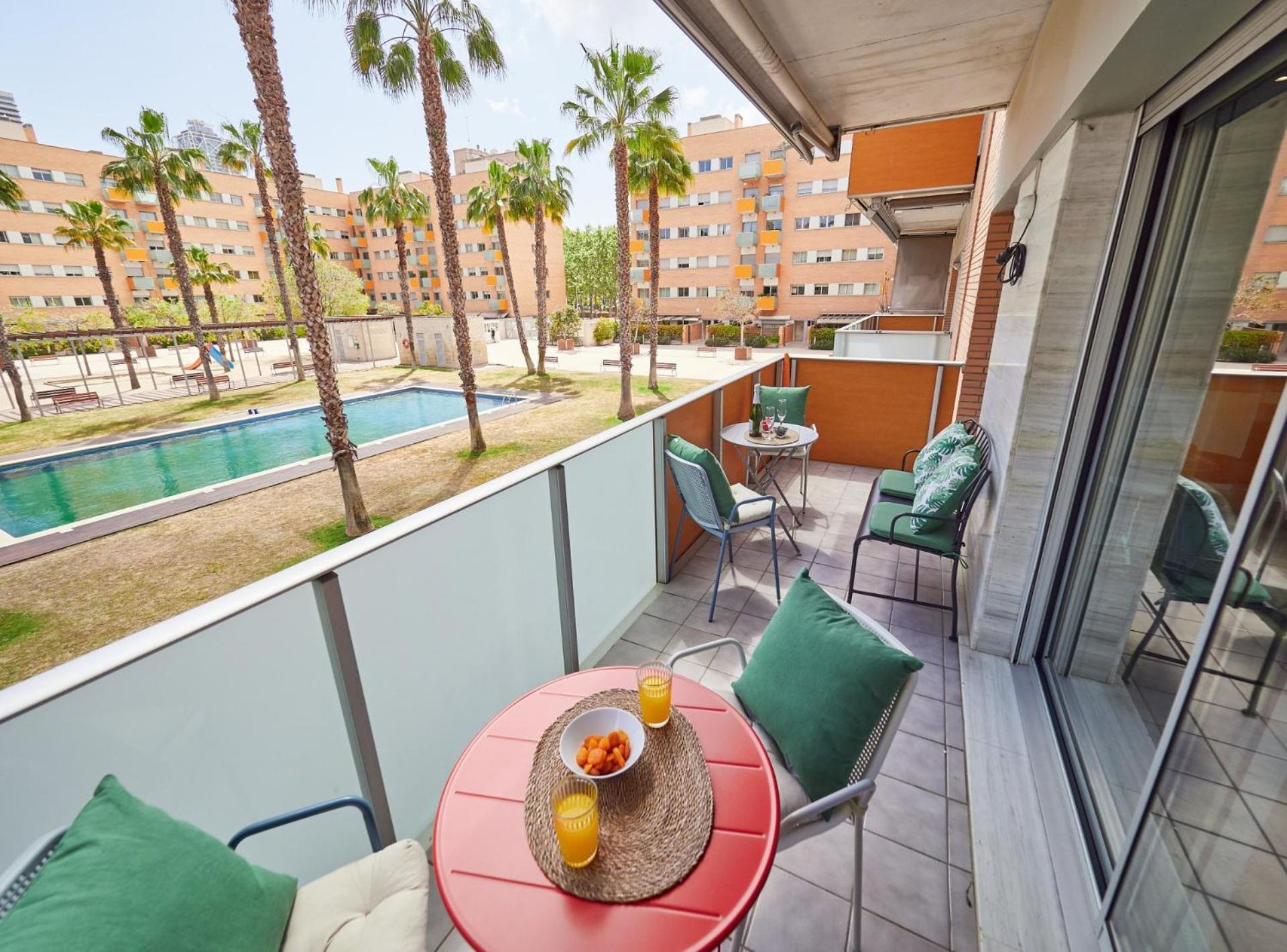 Barcelonaforrent Vila Olimpica Pool Apartment *
