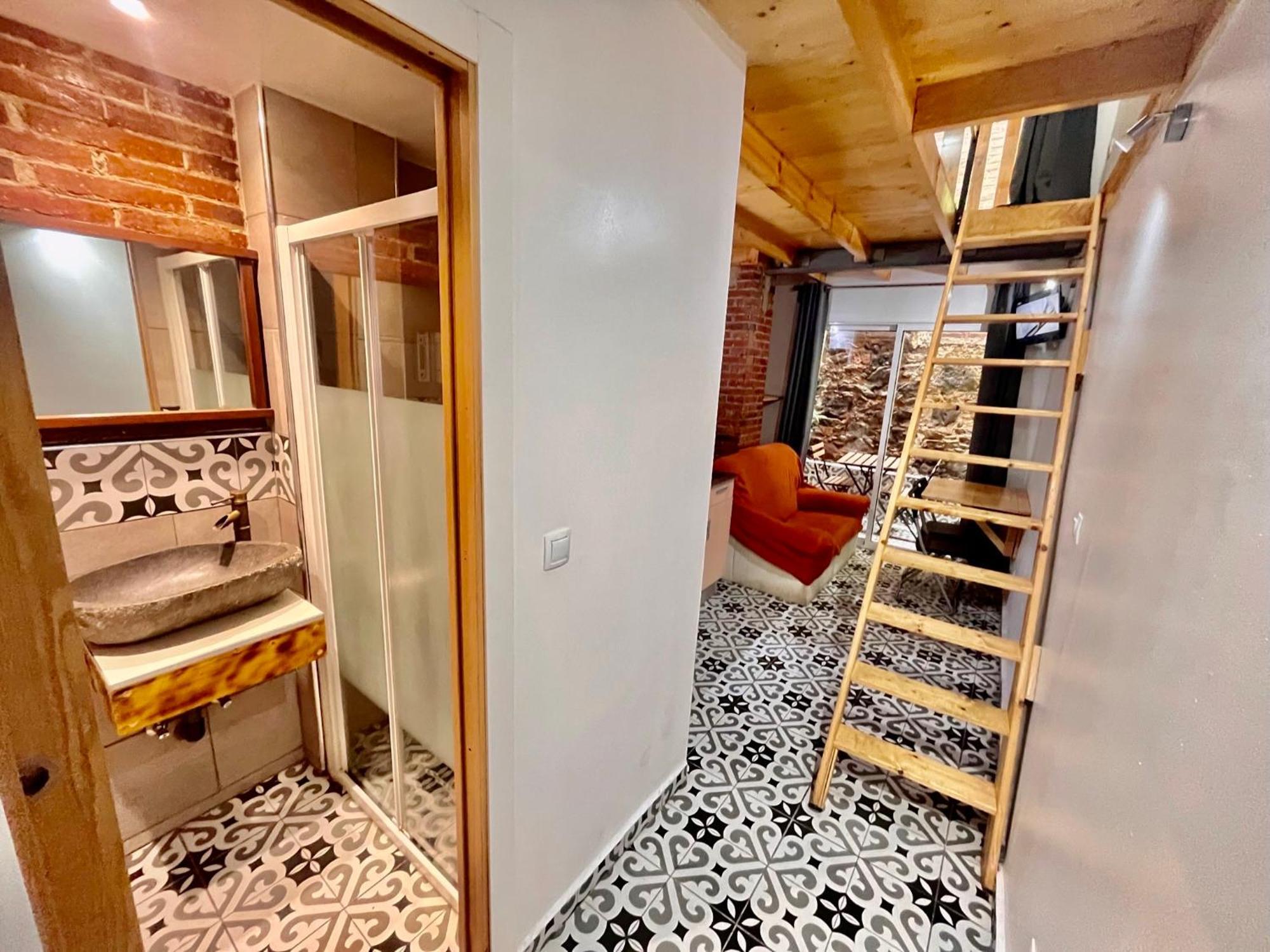 Appartement B4 Estudio Nuevo! Cocina Y Bano Privado! A 1 Calle Del Metro Barcelona