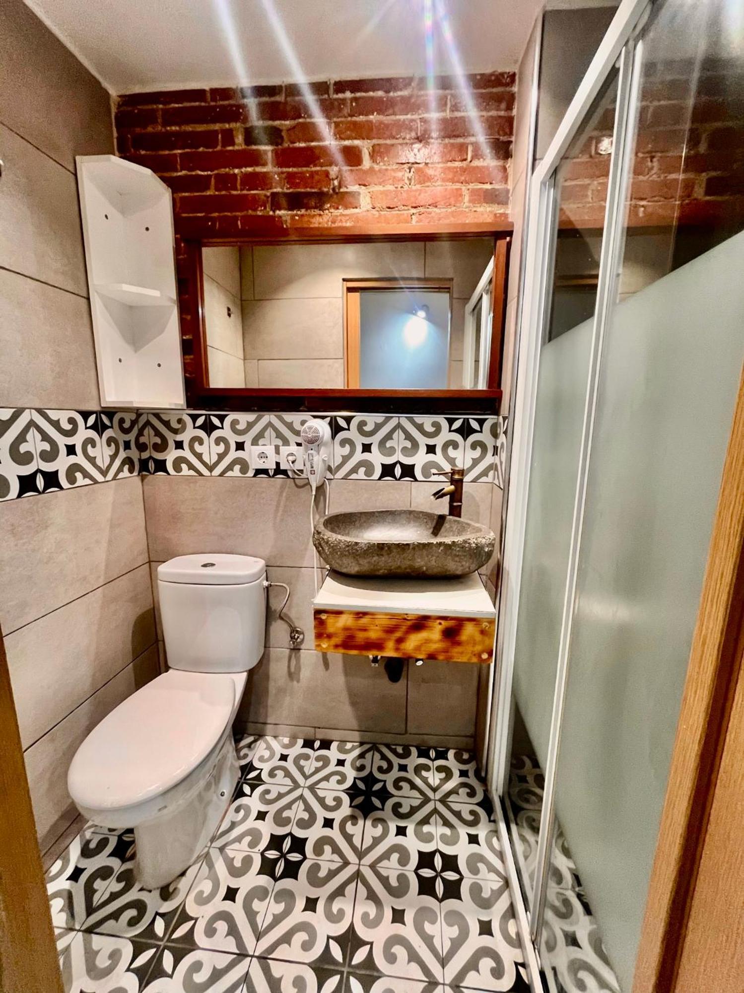 Appartement B4 Estudio Nuevo! Cocina Y Bano Privado! A 1 Calle Del Metro *