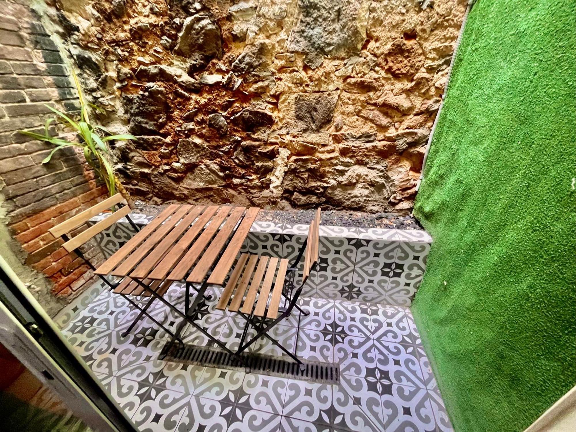 B4 Estudio Nuevo! Cocina Y Bano Privado! A 1 Calle Del Metro Appartement Barcelona