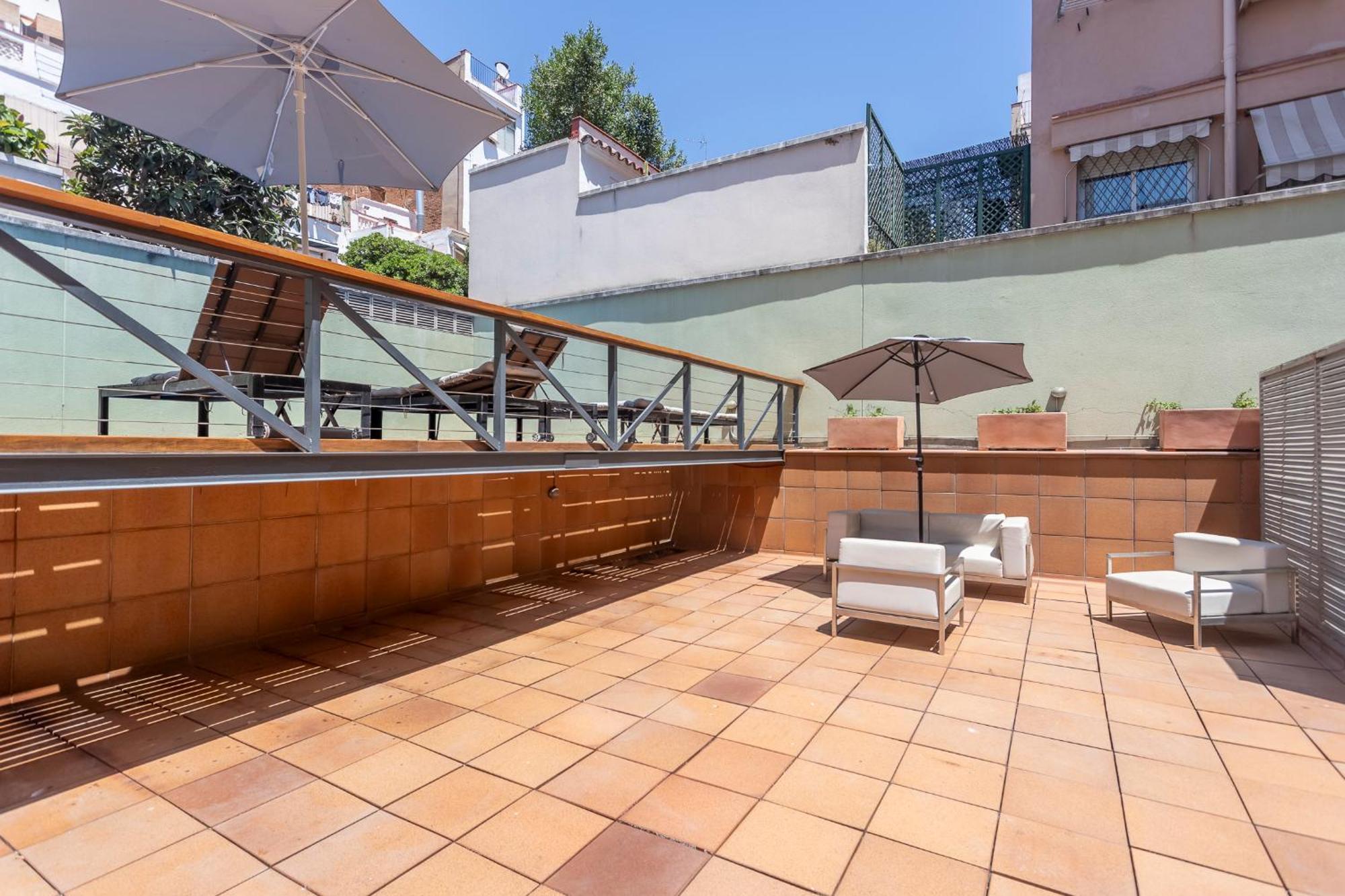 Apartamento My Space Emirates - Bright In Gracia With Shared Pool Barcelona